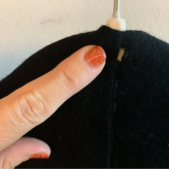 MM Lafleur Open Front Black Cardigan - Picture 3 of 4